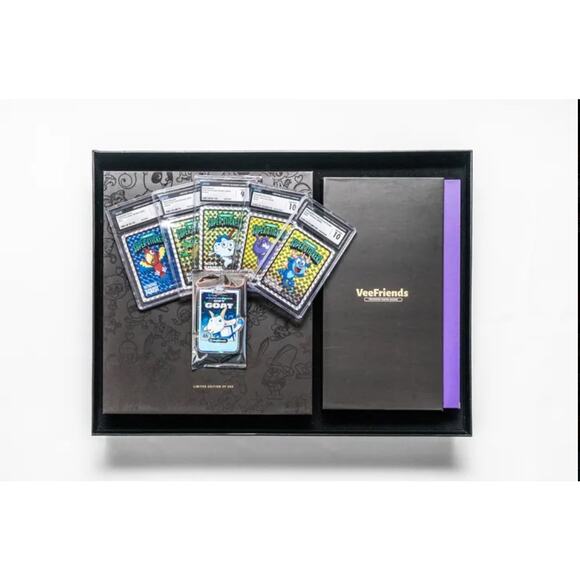 Veefriends Gift Goat #17 EMPTY Premium Collector's Box Limited to /555 - Picture 9 of 10